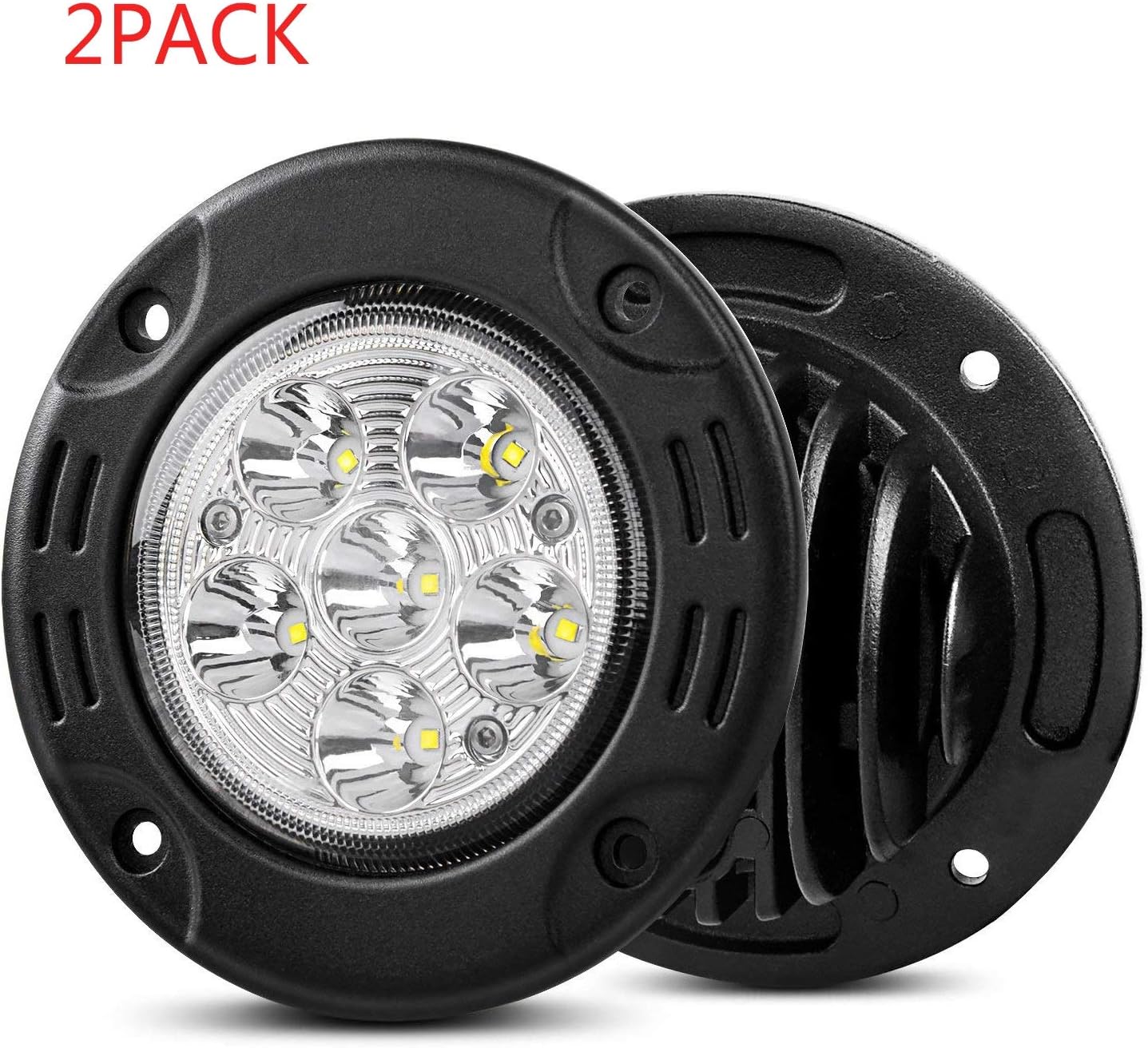 Senior 18w Led Lights Work Lights Embedded (concealed) Waterproof Fog Driving Lights.