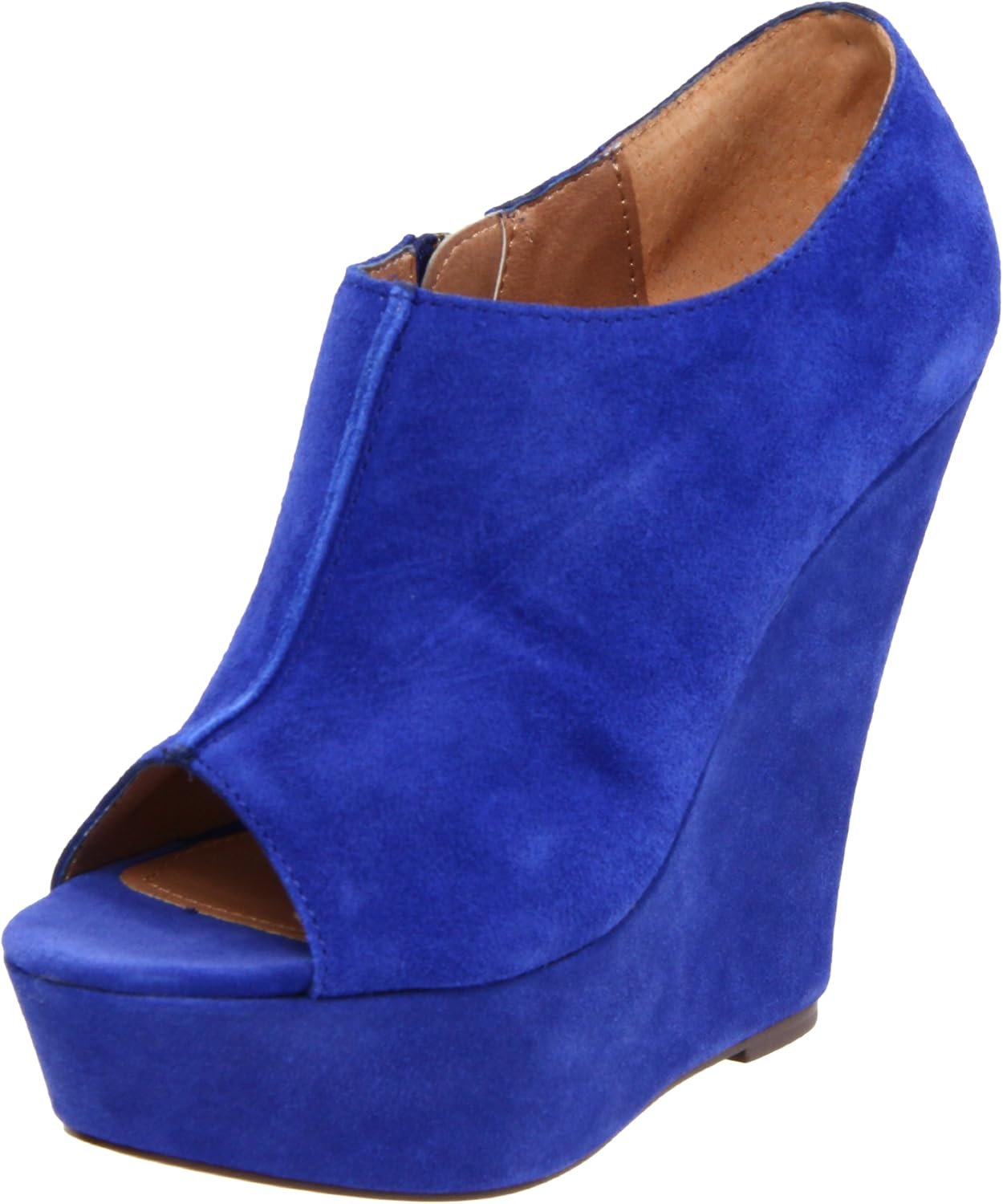 steve madden blue wedges