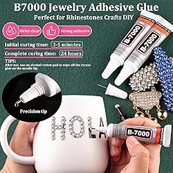 Resin Rhinestones for Crafting with B7000 Jewelry