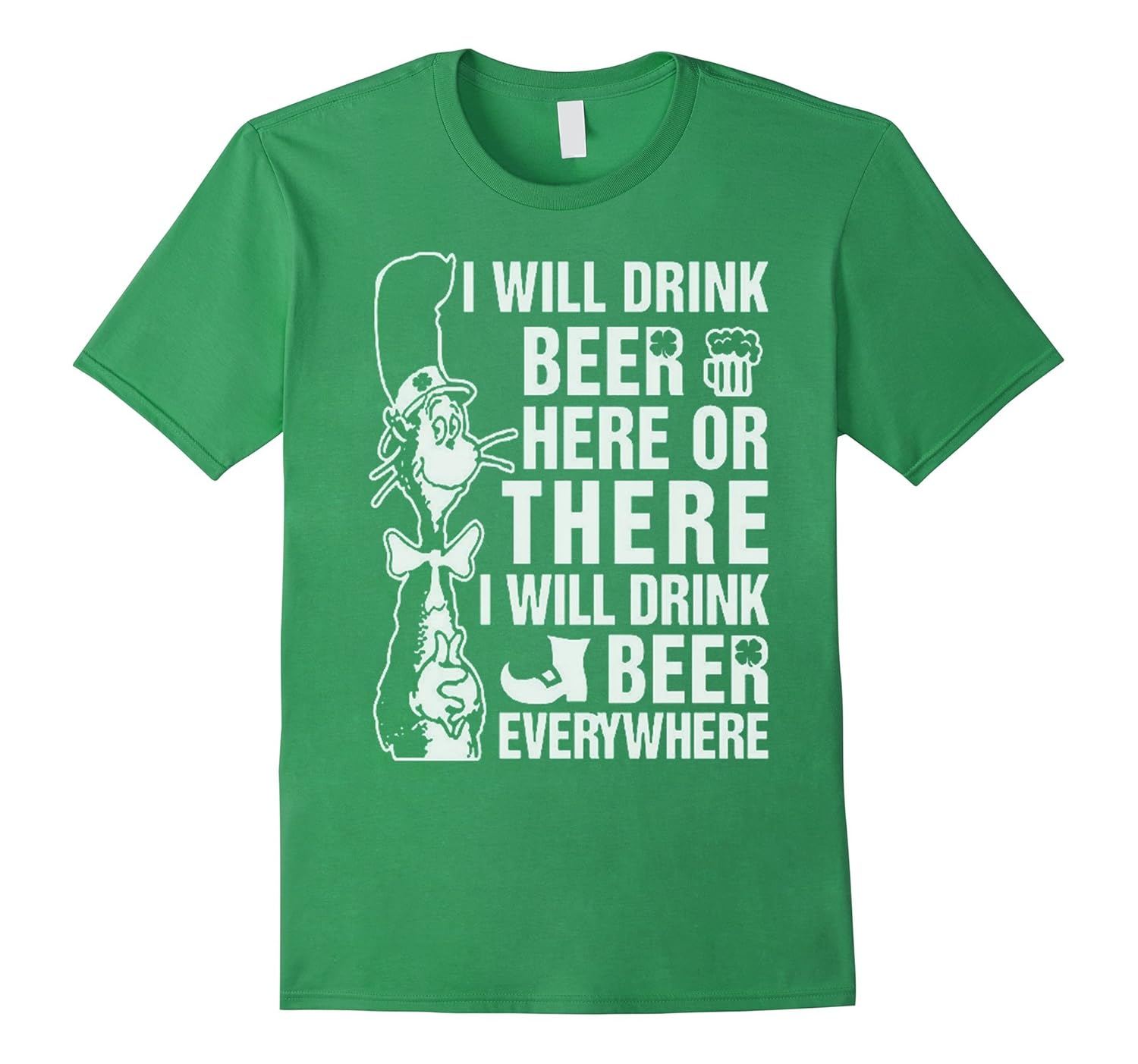 I will drink beer here or there and everywhere TShirtvTD Teedep
