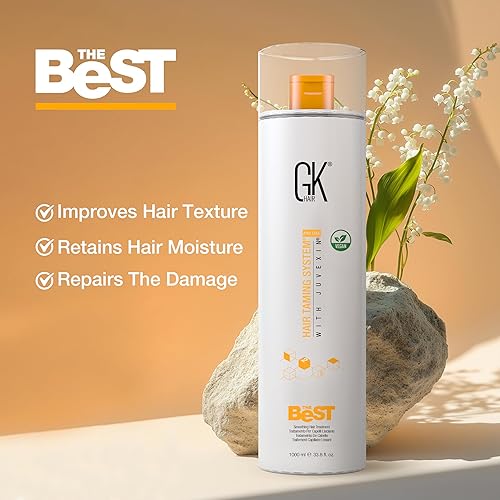 GK HAIR Global Keratin The Best Fl Oz/1000ml) Smoothing Keratin Hair  Treatment Professional Brazilian