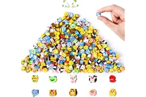 Kaemi Mini Erasers for Kids Bulk Classroom Prizes 300 Pcs Cute Erasers for Pencils Small Fun Animal Erasers Bulk School Supplies Party Favors Homework Rewards Desk Pets