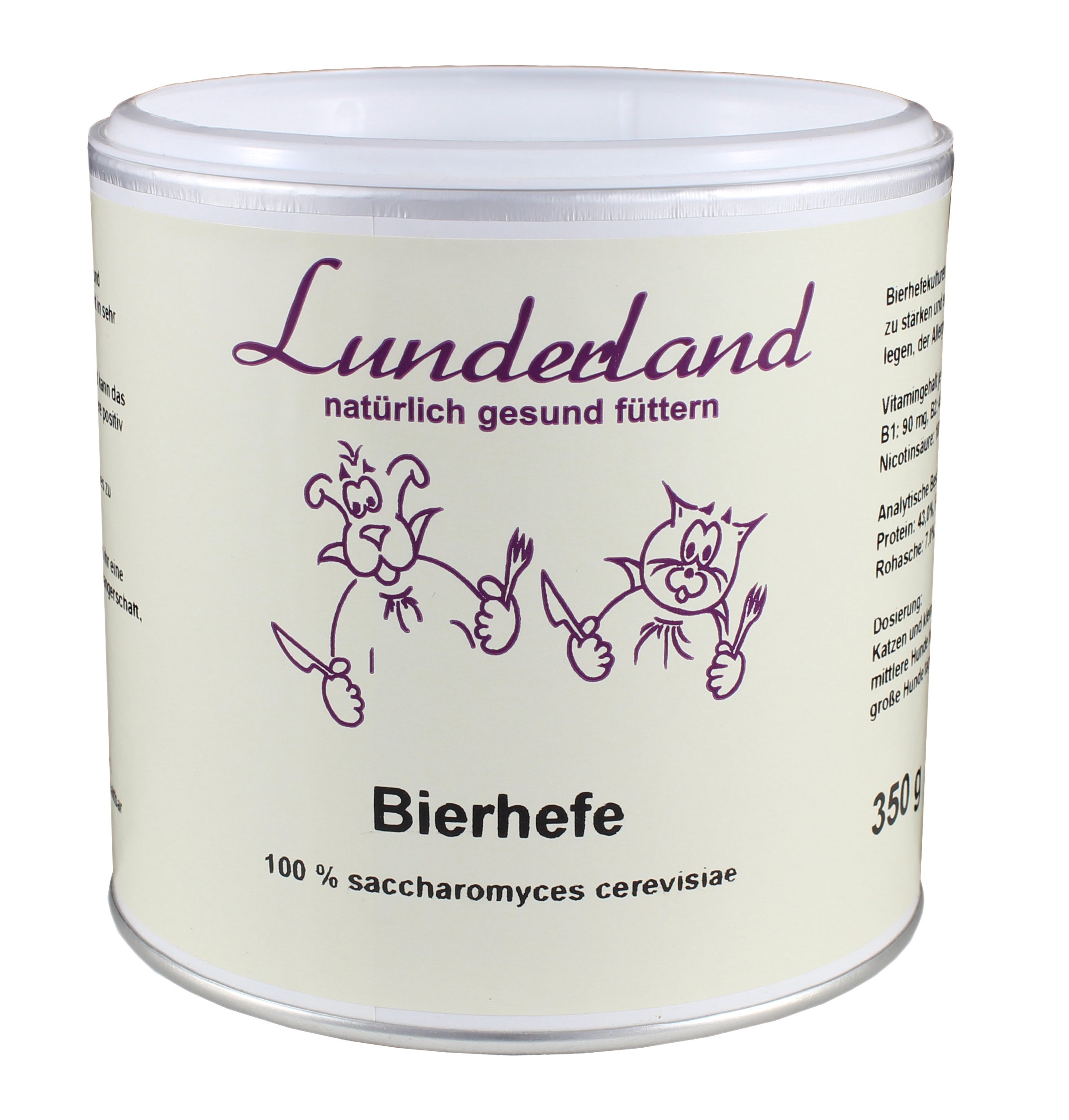 Lunderland - Beer yeast 350 g, pack of 2 (2 x 350 g)