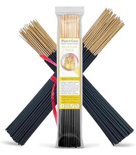 Amazon.com: Egyptian Musk Exotic Incense Sticks 11 Inch - Bulk 1