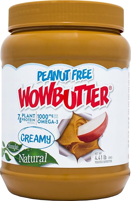 WOWBUTTER Natural Peanut Free Creamy Spread