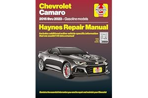 Haynes Chevrolet Camaro (2016–2023) Repair Manual: Covers 3.6L LGX & 6.2L LT1 Gas Engines (in-Book) + Online-Only 2.0L LTG, 6.2L SS LT1, and LT4 – Maintenance, Repairs, Troubleshooting & Wiring