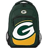 FOCO Green Bay Packers NFL Colorblock Action Backpack