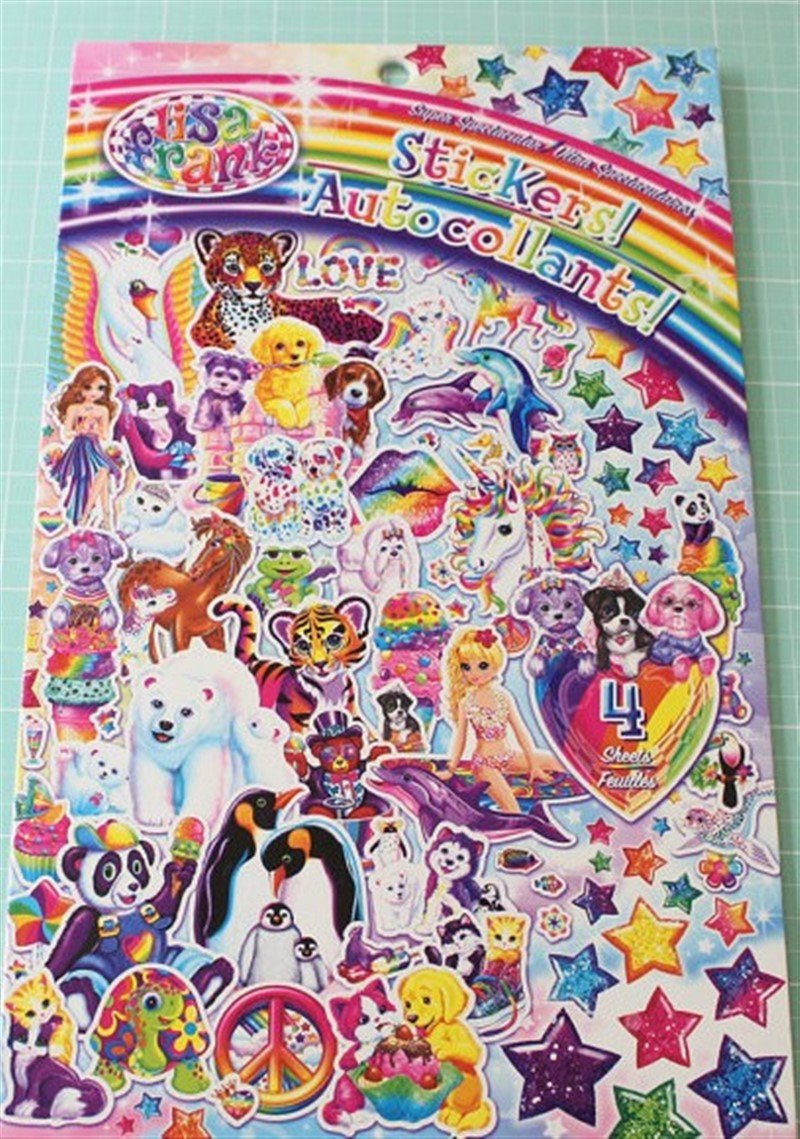 Amazoncom Lisa Frank Colorful Fun Stickers Toys Games