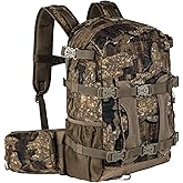 BLISSWILL Hunting Backpack Hunting Day Pack with rifle holder Hunting Gear Accessories gift for men(Rock Bark)