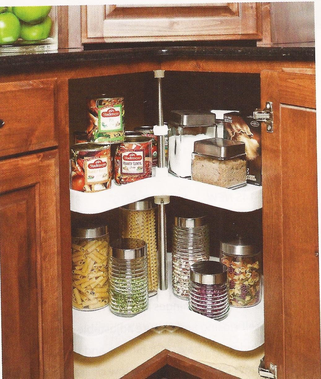 Amazon Com Hardware Resources Plsk232 Kidney Plastic Lazy Susan