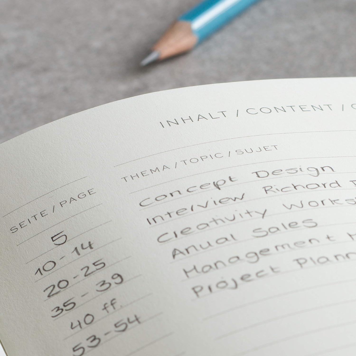 Leuchtturm 145mm x 210mm A5 Medium Soft Cover Squared Notebook - Black, Medium (A5) - Image 5