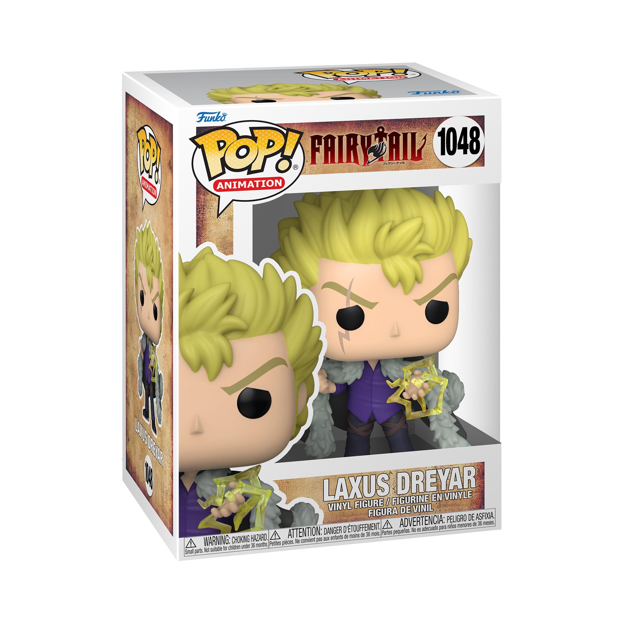 Funko POP! Animation: Fairy Tail - Laxus Dreyar - Collectable Vinyl Figure - Gift Idea - Official Merchandise - Toys for Kids & Adults - Anime Fans - Model Figure for Collectors and Display