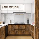 Abyssaly Wood Effect Vinyl Wrap 30x200cm Oak Self Adhesive Wallpaper view 5