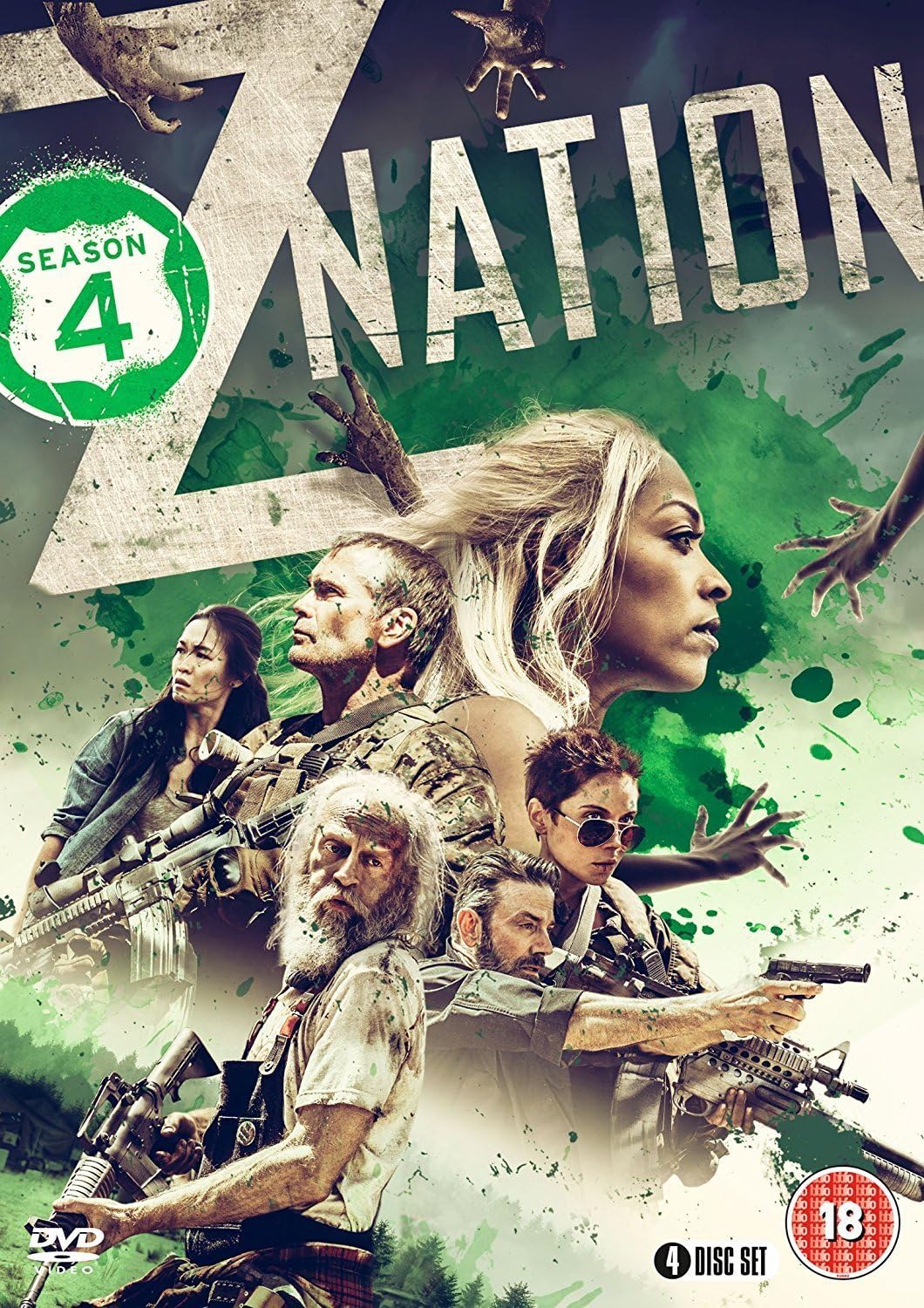 Z Nation Season 4 [DVD] Amazon.co.uk Keith Allen, Kellita Smith