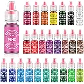 Food Coloring for Baking - 26 Vibrant Cake Coloring Liquid Set for Dessert Decorating, Food Grade Food Dye for Icing,Fondant,