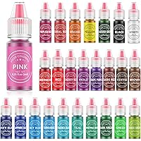 Food Coloring for Baking - 26 Vibrant Cake Food Coloring Liquid Set for Dessert Decorating, Food Grade Food Dye for Icing,Fon
