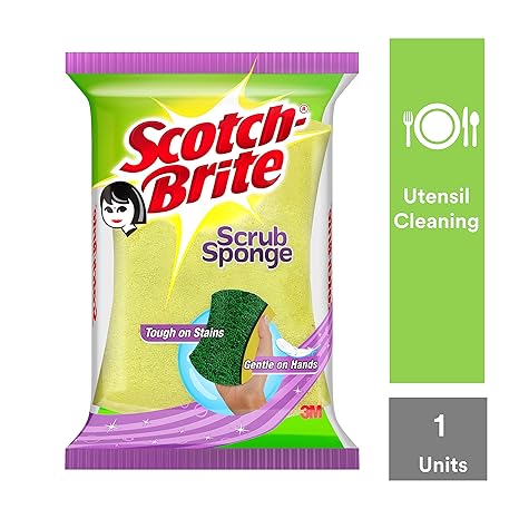 Scotch-Brite Scrub Sponge Small (1 Pc)