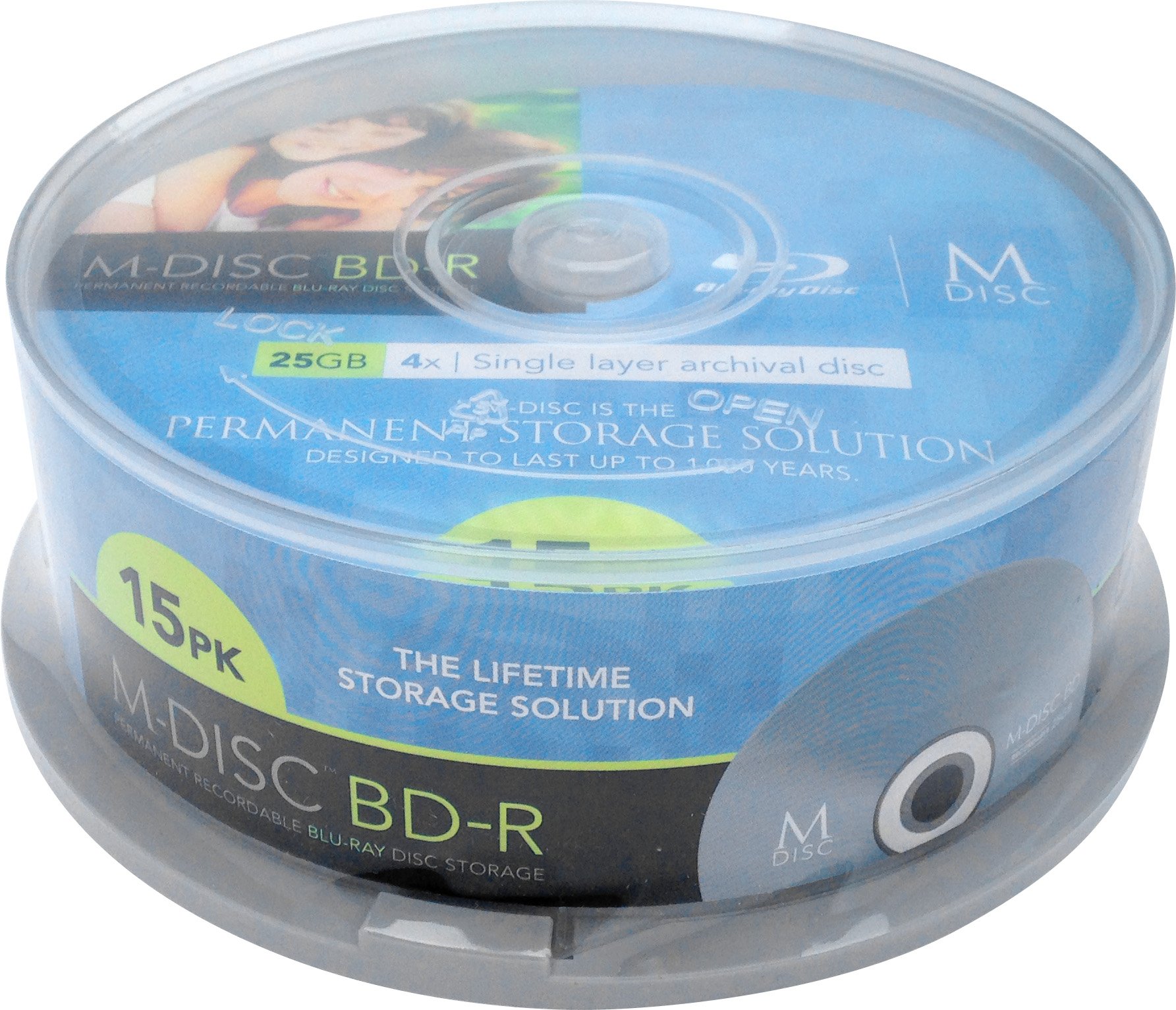 Millenniata M-DISC MDBD015 - blank Blu-Ray discs (Spindle)