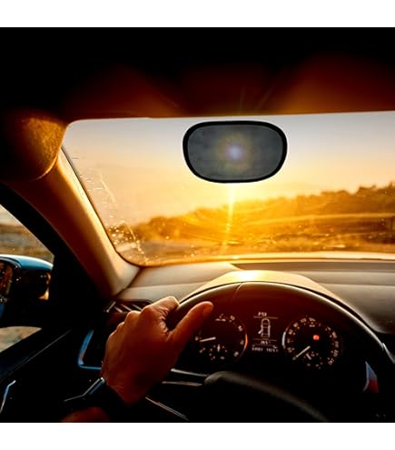 CALLARON 2pcs Gauge Cap Car Sun Shade Car Dashboard Heat Protector Car