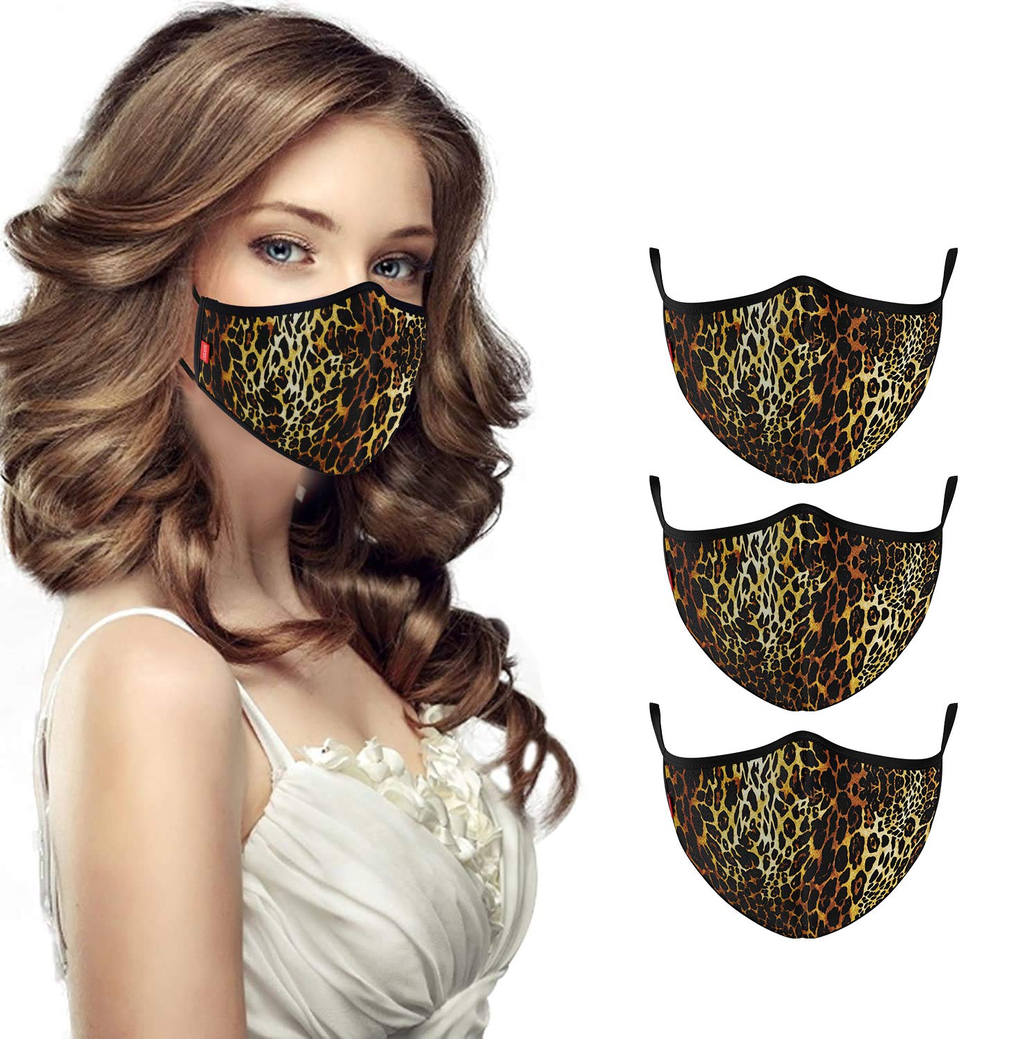 COOL Mask Unisex 3 Layer Reusable Washable Face Mask ( Pack of 3 )