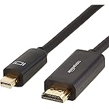 AmazonBasics Mini DisplayPort to HDMI Cable - 10 Feet