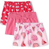 The Children's Place Baby-Girls and Toddler Assorted Pull on Paper Bag Shorts