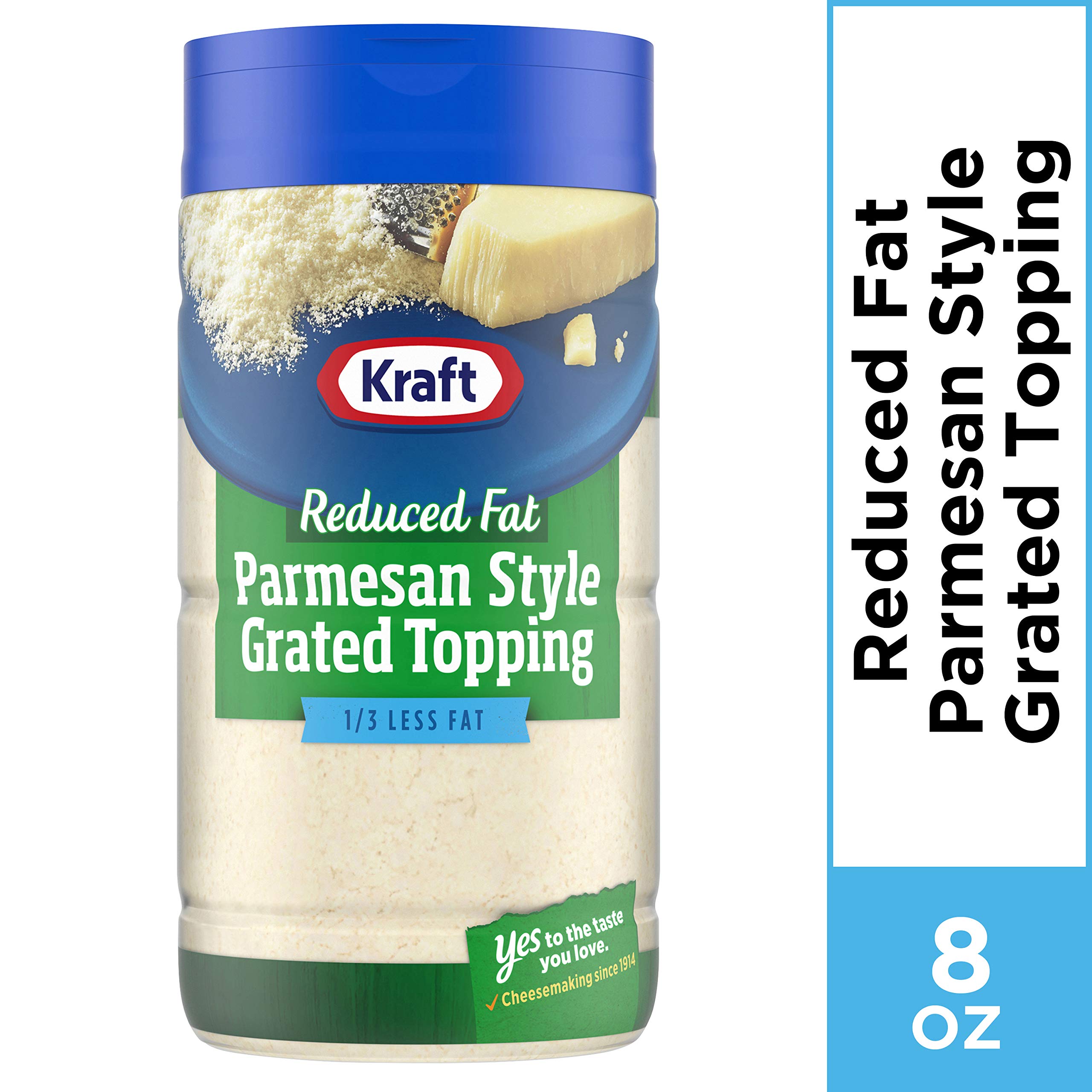 Kraft Reduced Fat Parmesan Style Grated Topping, 8 oz Jar Buy Online