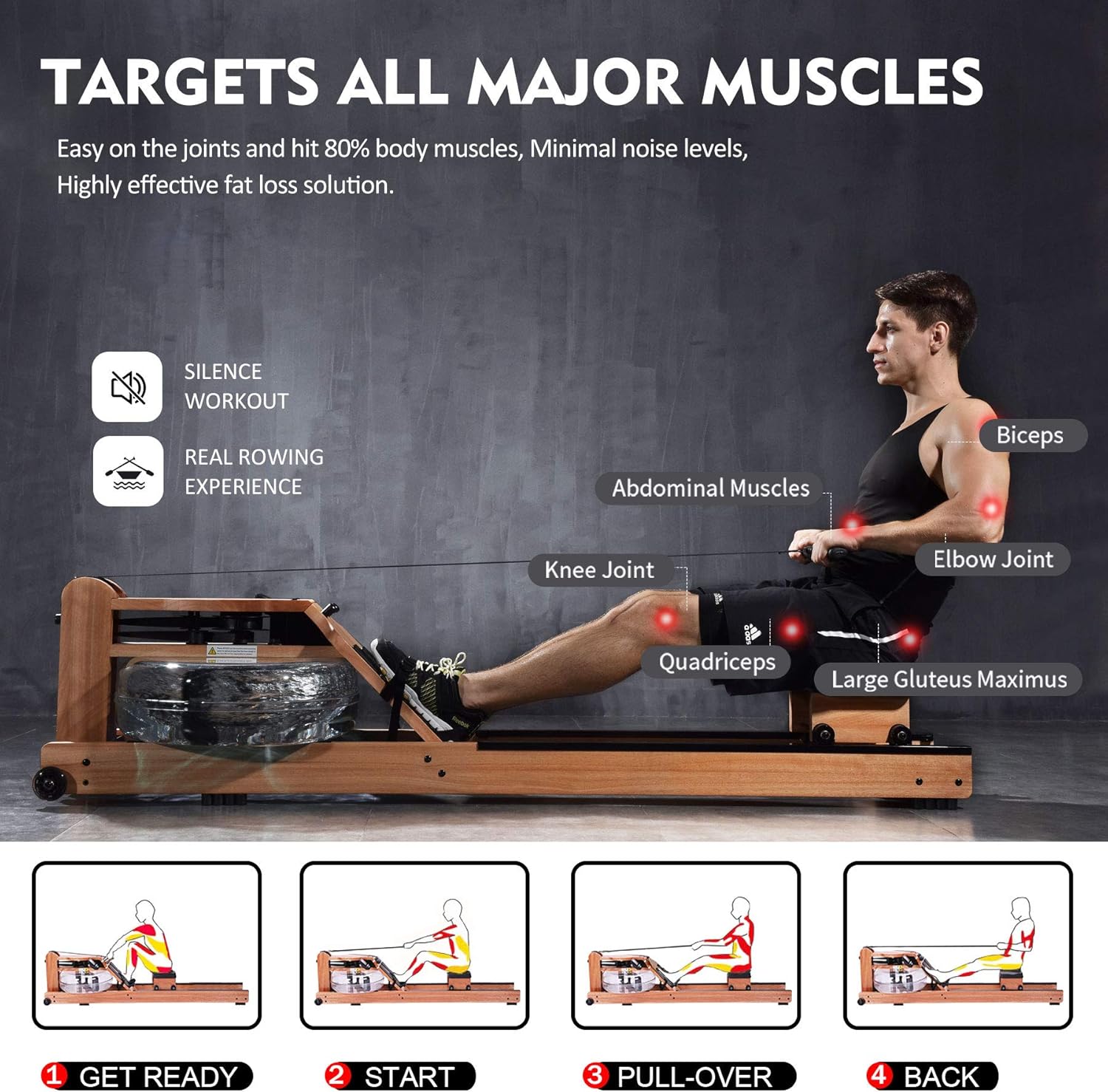 eriding rowing machine