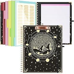 Ospelelf Clipboard Folio with Notepad for Letter