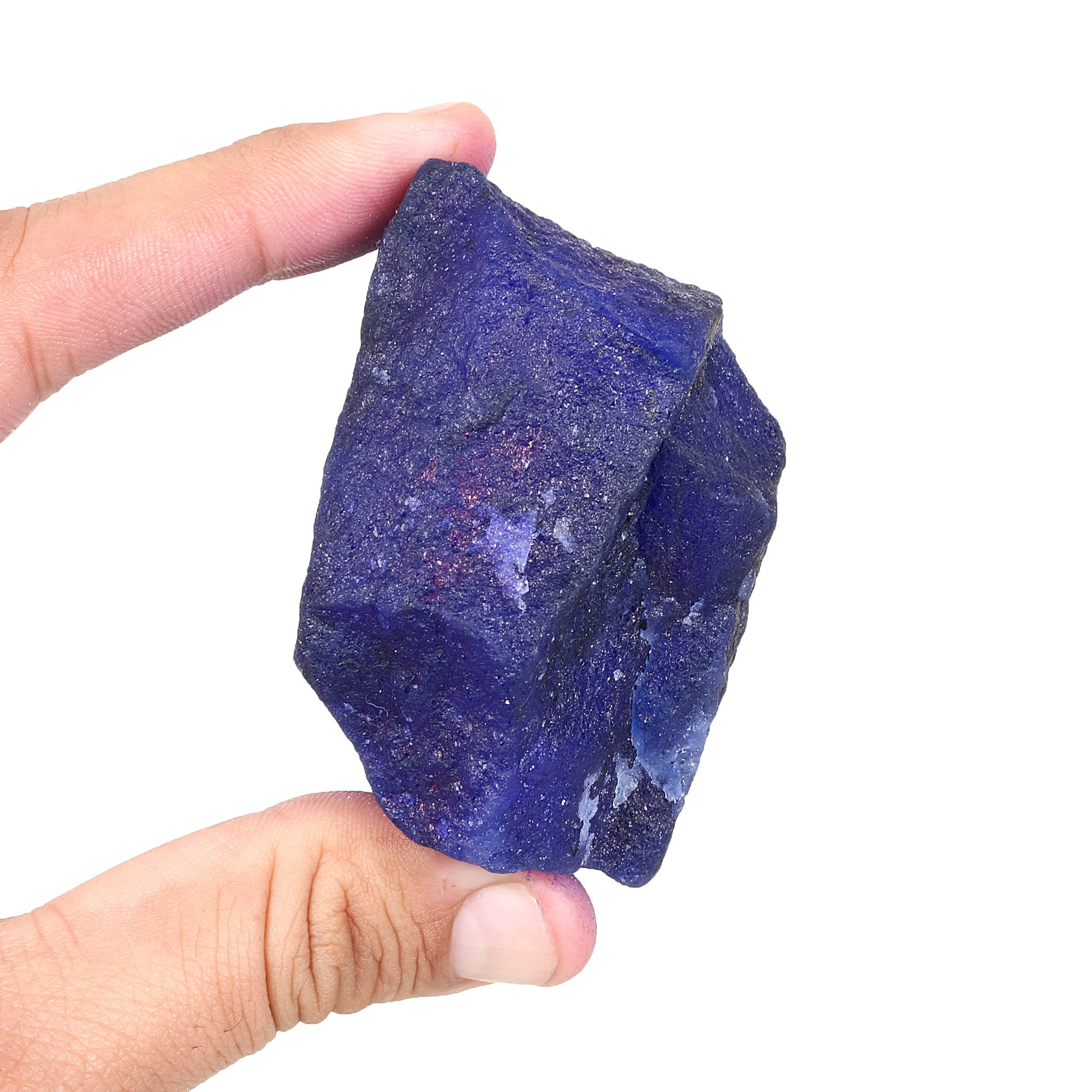 Natural Blue Sapphire 1425 CT Raw Rough Healing Crystal Loose Gemstone for Healing and Jewelry Making