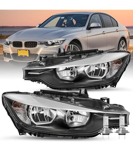BMW 320i ヘッドライト Amazon.com: Go-Parts - for 2016-2018 BMW 320i Headlight