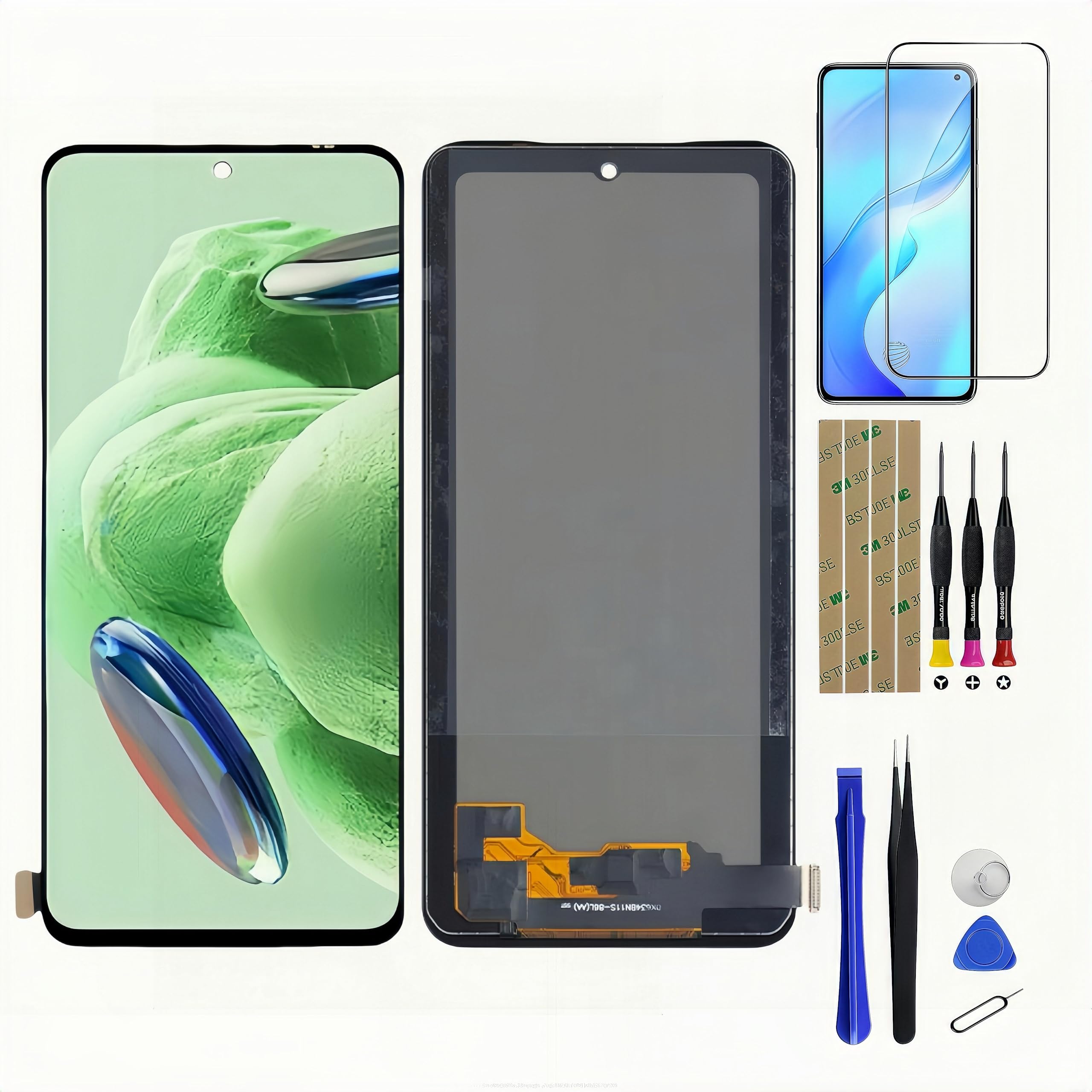 Ansyhttlg Compatible with Xiaomi Poco M4Pro/Redmi Note11 4G/Redmi Note11S 4G LCD Display Replacement Incell Touchscreen Digitizer Screen Glass Assembly with Repair Tools (Not for 5G Version)