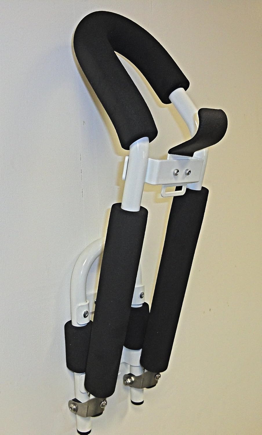 RUK Heavy Duty Kayak Wall Storage Brackets Hanger Folds up when not in