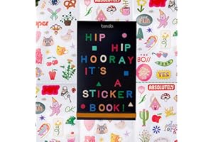 ban.do Sticker Book with Over 700 Assorted Stickers and 35 Sheets with Fun/Colorful/Aesthetic Pack for Scrapbooking Planners or Journals, Issue Eleven