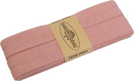 3m Jersey-Schrägband 40/20mm Nr. 013 Altrosa