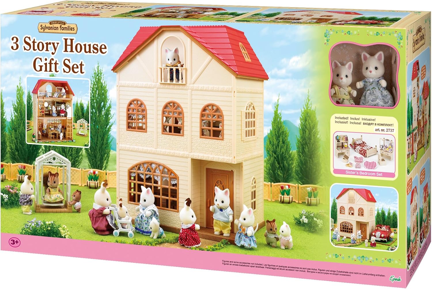 3 story house gift set