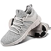 INZCOU Running Shoes Lightweight Tennis Shoes Non Slip Gym Workout Shoes Breathable Mesh Walking Sneakers