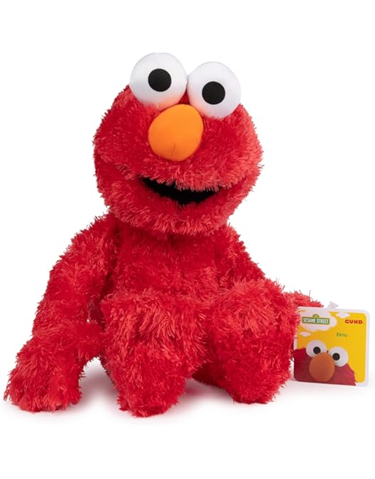 Gund Sesame Street Official Jumbo Size Elmo Muppet Plush Premium Plush Toy For Ages 1 Up Red 41