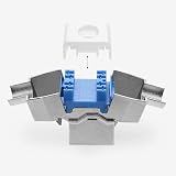 kwmobile 24x CAT-8 Shielded Keystone Jacks RJ45 Ethernet Module 40Gbit Metal view 3