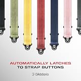 D'Addario Auto Lock Polypro Guitar Strap Black 2 Inch 35-55in view 5