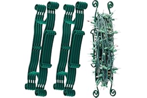 CXLHO 8Pack Christmas Light Storage Holder, All-Purpose Holiday Light Storage, Light Cord Wind up, Christmas Light Organizer for String Lights, Extensions Cords, Garland, Beads and More, Green