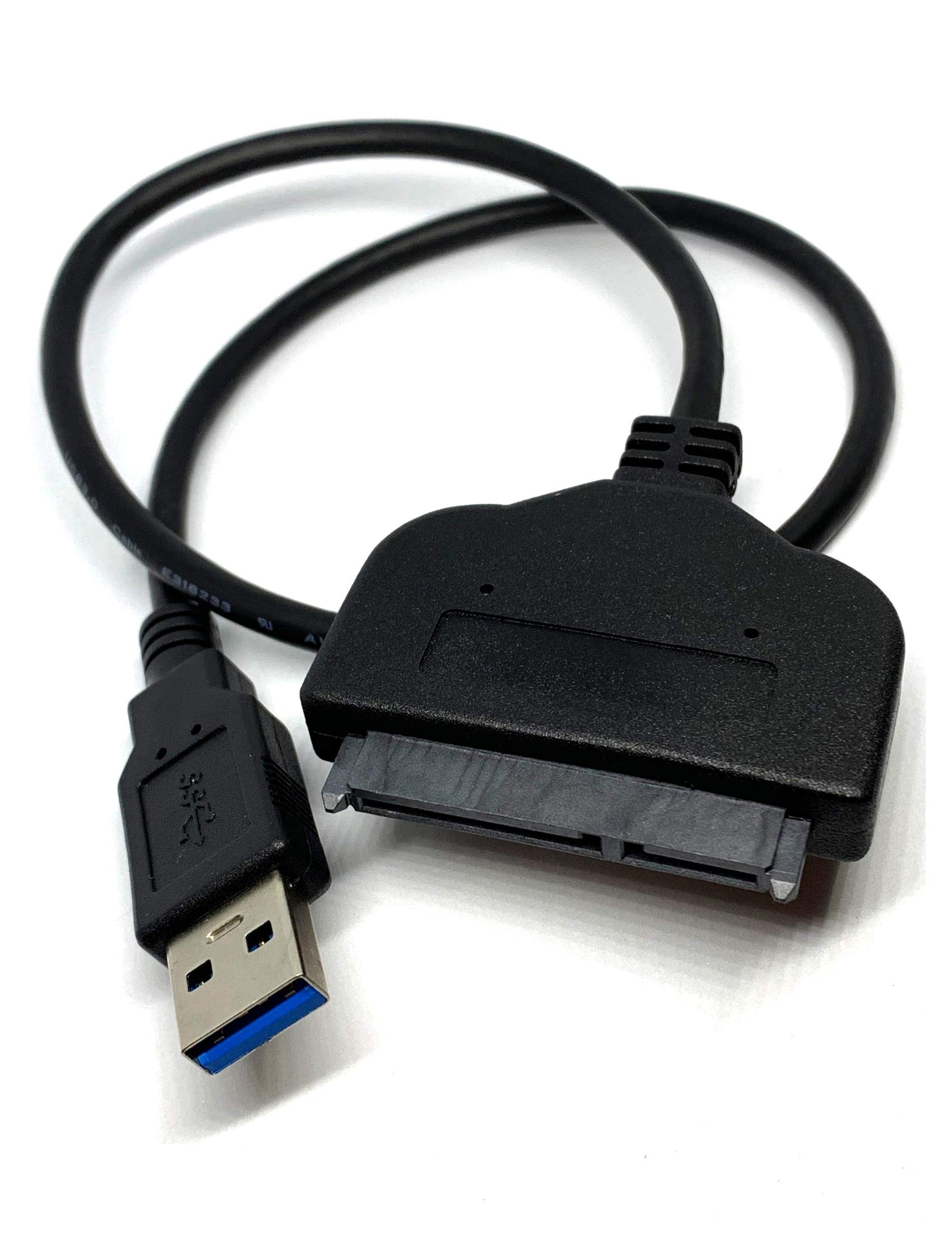 MainCore USB 3.0 to SATA Adapter Cable for 2.5" SSD/HDD Drives/SATA-USB 3.0 Converter Adaptor