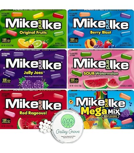 Amazon.com : Mike and Ike Original Fruits, Jolly Joes, and Berry