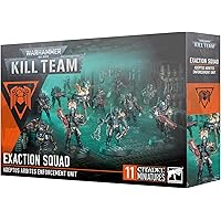 Games Workshop Kill Team Exaction Squad (2024 Edition) - 203 Plastic Components, 10x 28.5mm Bases, 2x 25mm Bases, 39 Tokens, 