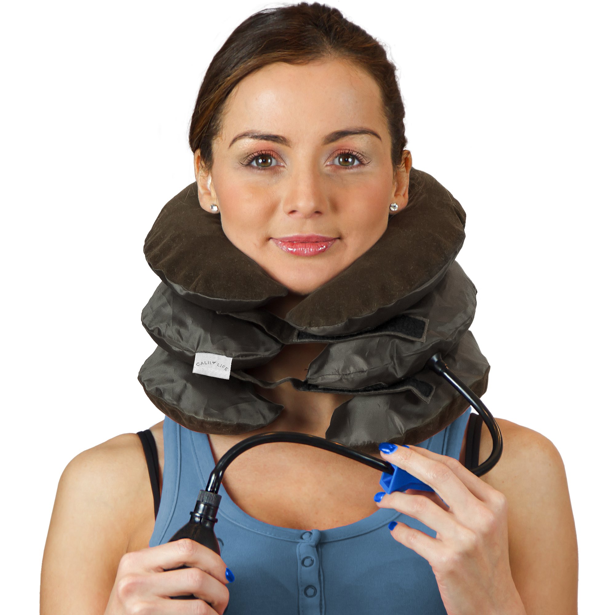 Calily Health Cervical Neck Traction Device Instant Pain Relief For