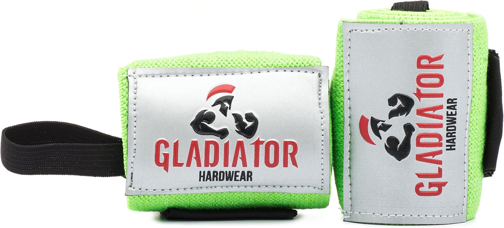 Gladiator Hardwear Wrist Wraps 18" Wraps with Thumb Loop, for Men or Women, 1 Pair