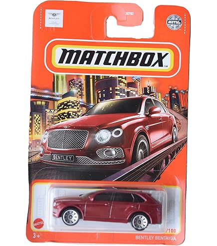 Amazon.com: Matchbox Bentley-Continental, Moving Parts 1/54 : Toys