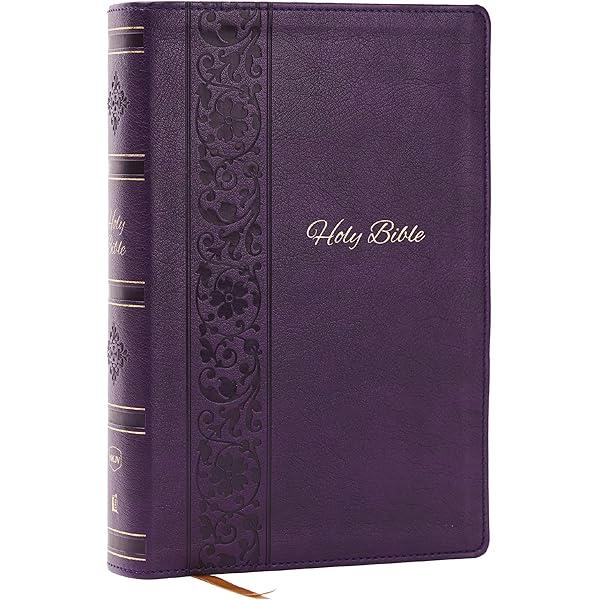 NKJV Super Giant Print Reference Bible, Purple LeatherTouch