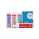 Nuun Hydration: Electrolyte Drink Tablets, Juicebox Mixed Flavor Pack, Box of 4 Tubes (40 servings), to Recover Essential Electrolytes Lost Through Sweat
