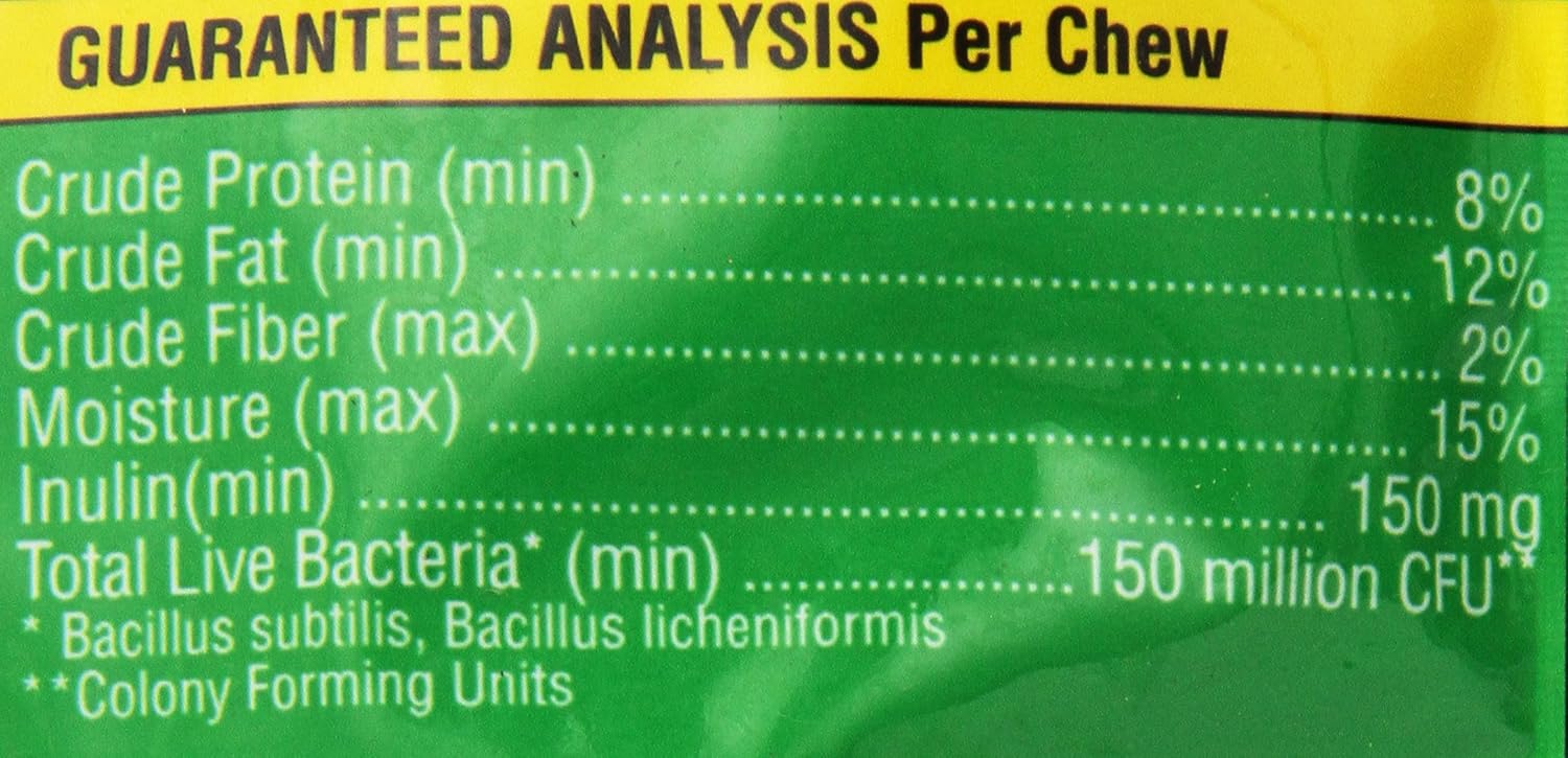 Probios Horse Soft Chews, Apple flavor, Net Weight 1.32 lbs(600 grams) : Edible Pet Treats : Pet Supplies